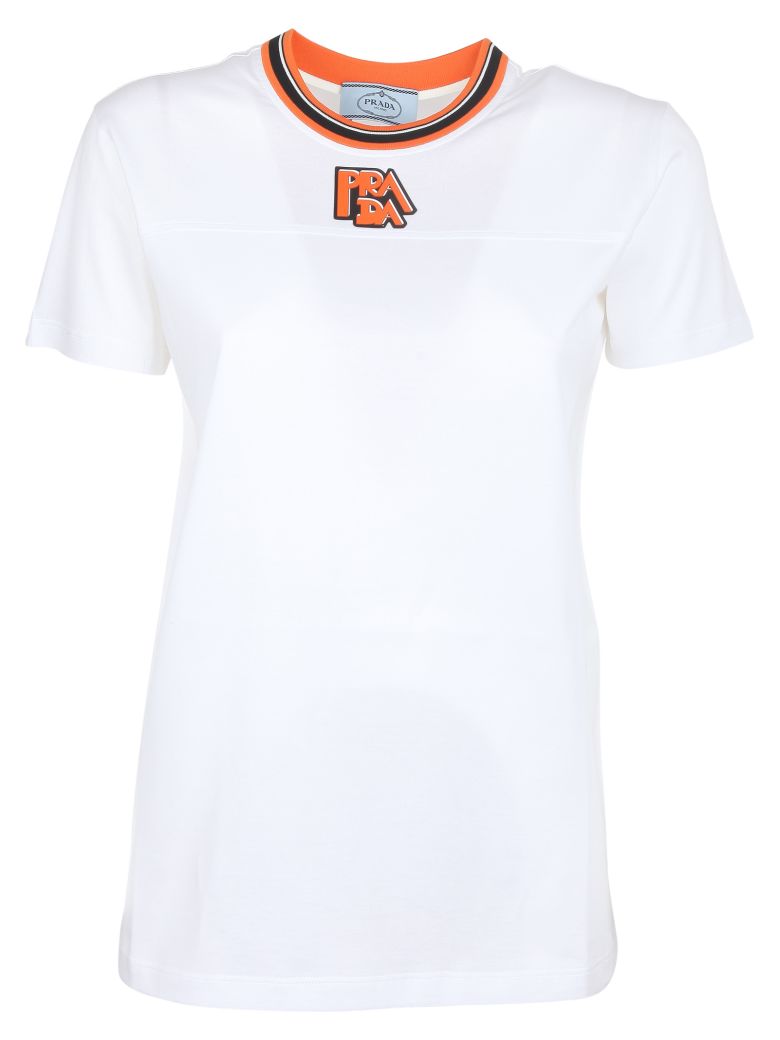 Prada Prada Logo Print T-shirt - Basic - 10788981 | italist