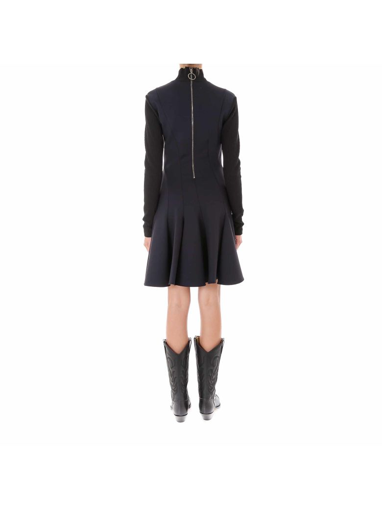 OFF-WHITE CHEERLEADER MULTIWAVES DRESS,11095347