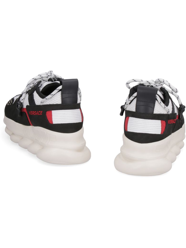 VERSACE CHAIN REATION 2 LACE-UP SNEAKERS,11018568