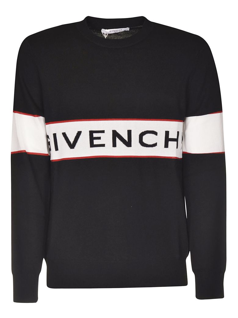 GIVENCHY LOGO KNIT SWEATER,11002835