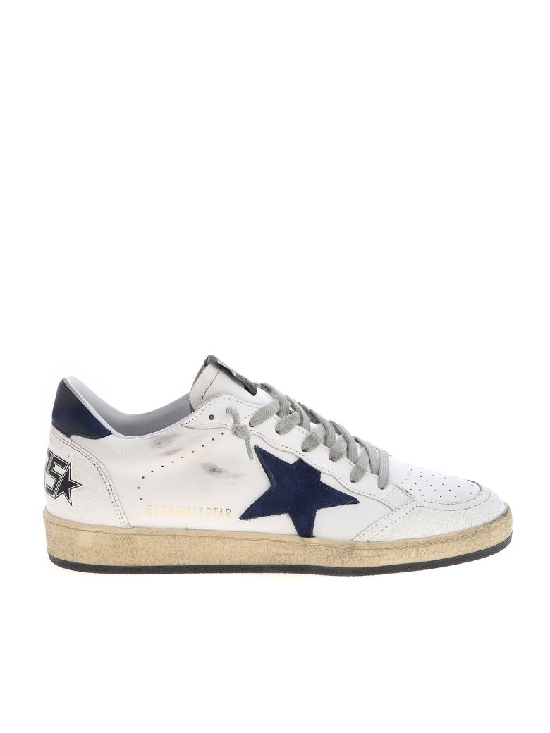 golden goose sneakers blue star