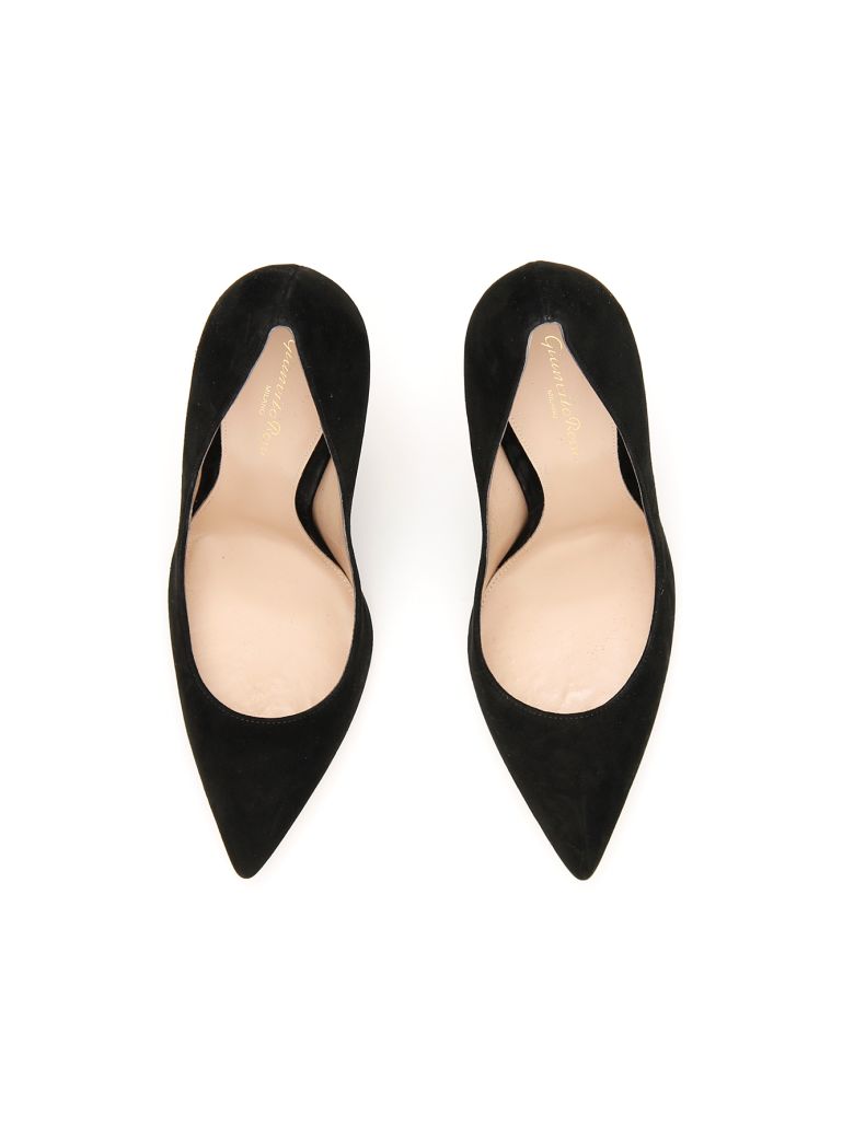 GIANVITO ROSSI SUEDE GIANVITO 105 PUMPS,11152119