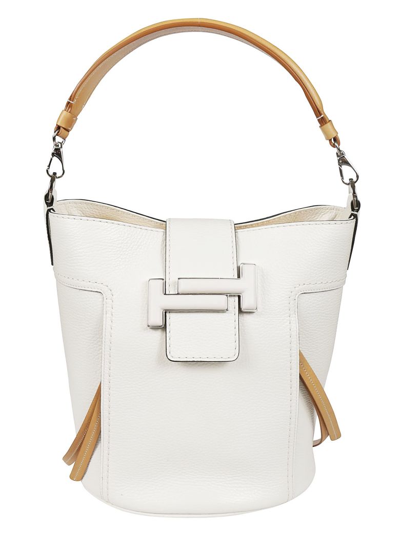 Tod's Tod's Vintage Bucket Bag White 10831088 italist