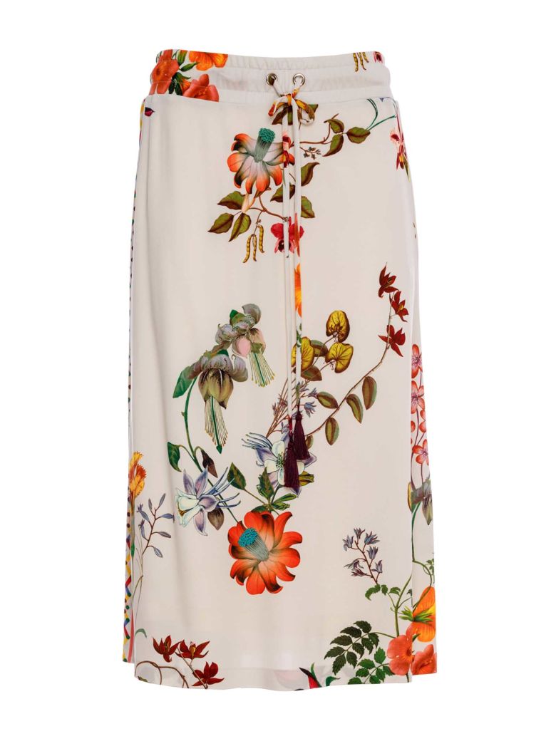 Etro Etro Etro Floral Midi Skirt - BIANCO - 10905495 | italist