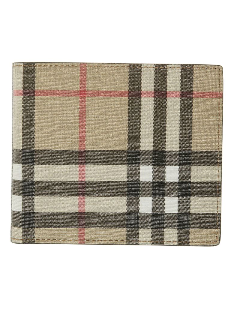 BURBERRY VINTAGE CHECK WALLET,11014663