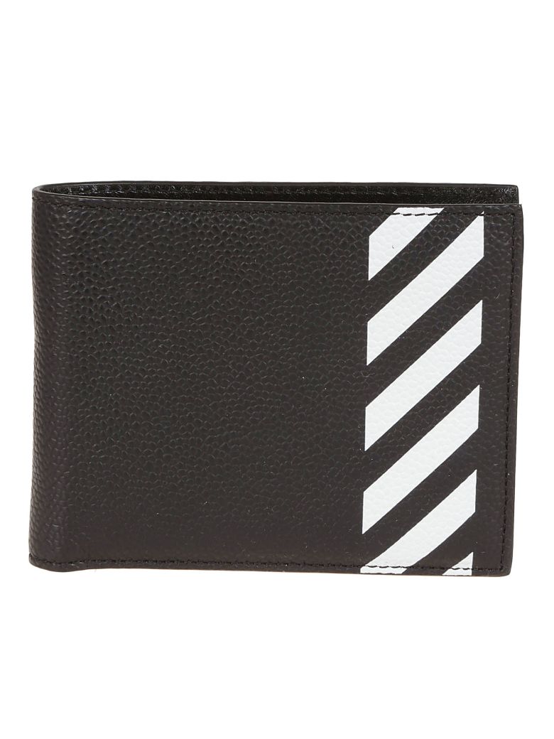 Off-White Off White Stripe Bi-fold Wallet - Black - 10805629 | italist