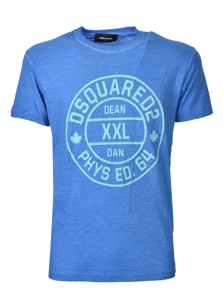 Dsquared2 Dsquared2 Printed T-Shirt - Blue - 10645758 | italist