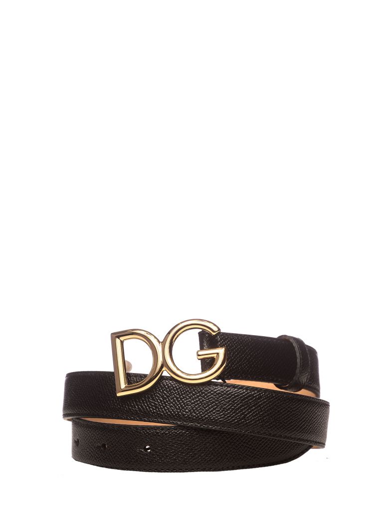 DOLCE & GABBANA LOGO BELT,11005667