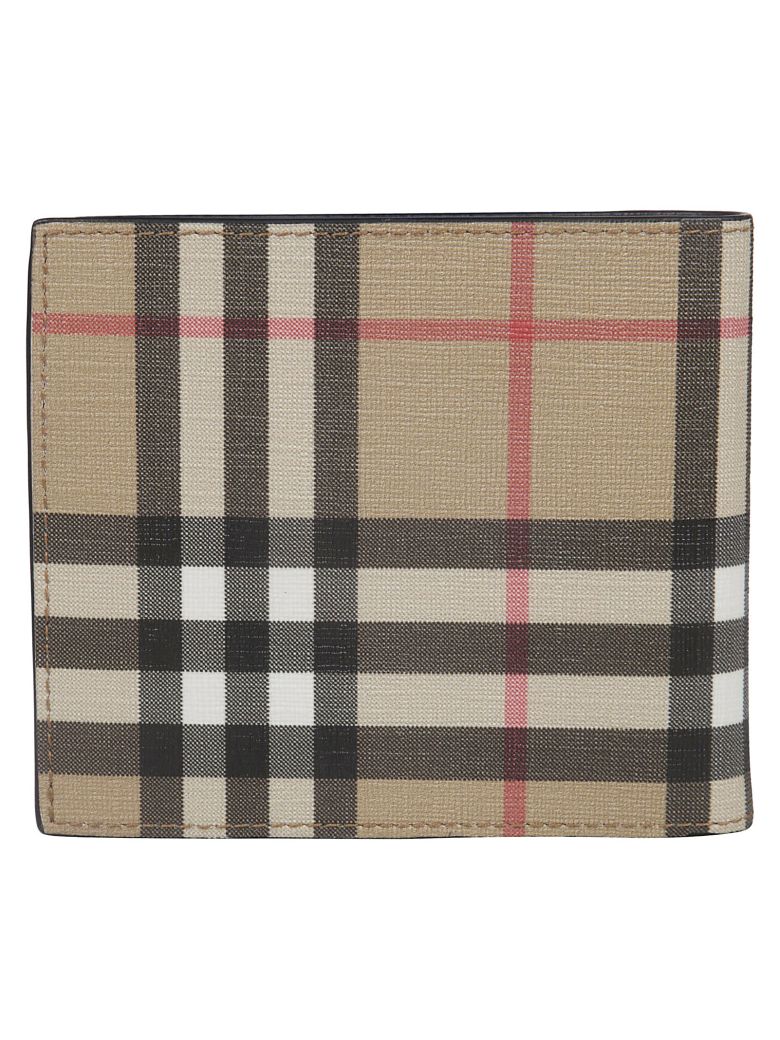 BURBERRY CHECK WALLET,11071831