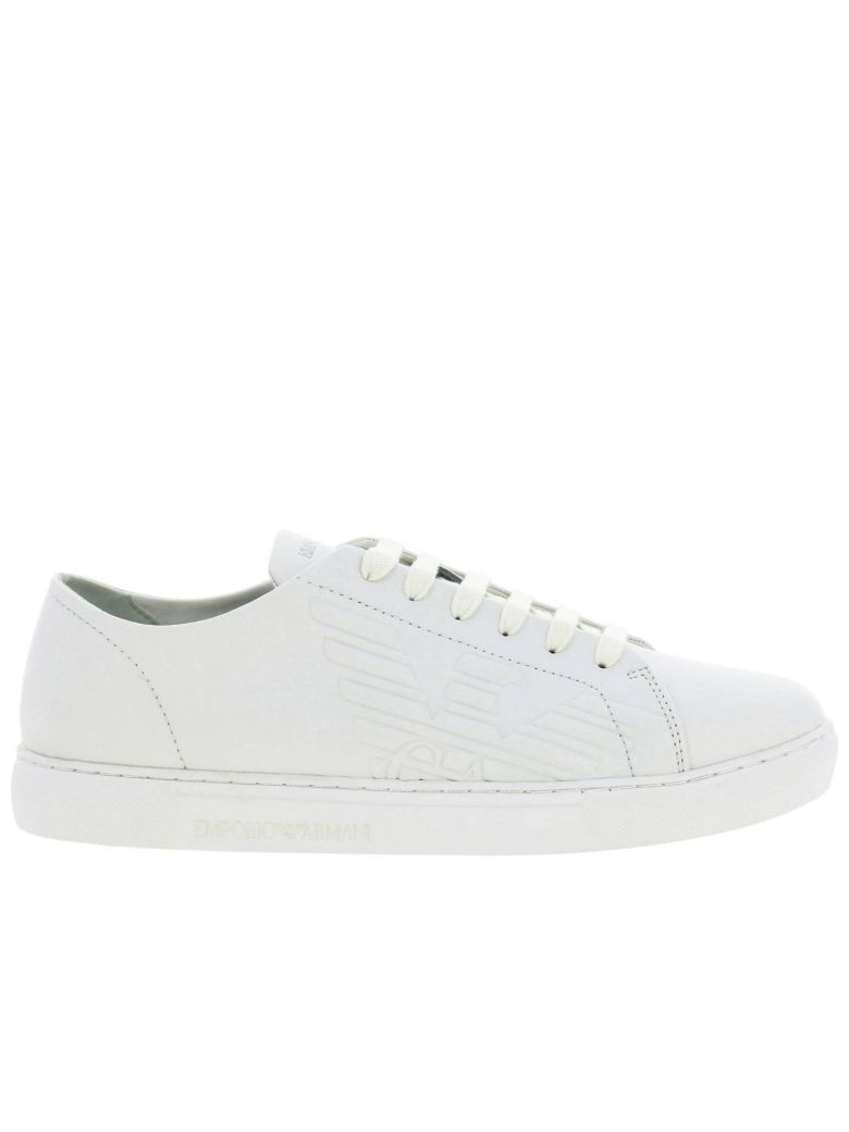 Emporio Armani Emporio Armani Sneakers Shoes Men Emporio Armani - White ...