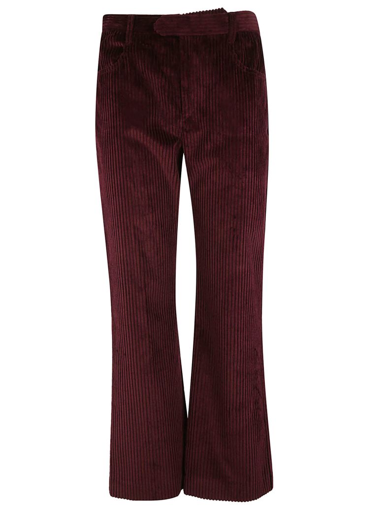 Isabel Marant Isabel Marant Flared Trousers - Red - 10736995 | italist