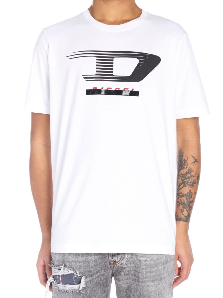 Diesel Diesel 't Just Division' T-shirt - White - 10807029 | italist
