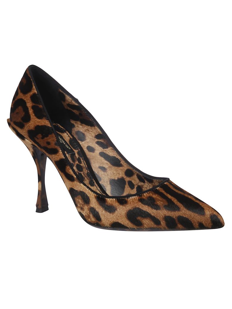 DOLCE & GABBANA LEOPARD PRINT PUMPS,11040898