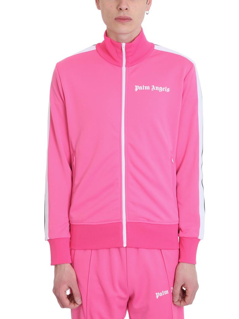 Palm Angels Palm Angels Classic Track Pink Polyester Jacket - fuxia ...