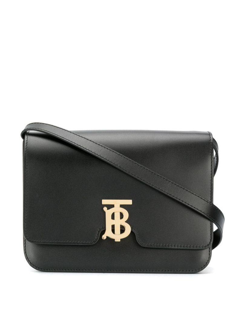 Burberry Burberry Tb Monogram Shoulder Bag - Black - 10897416 | italist