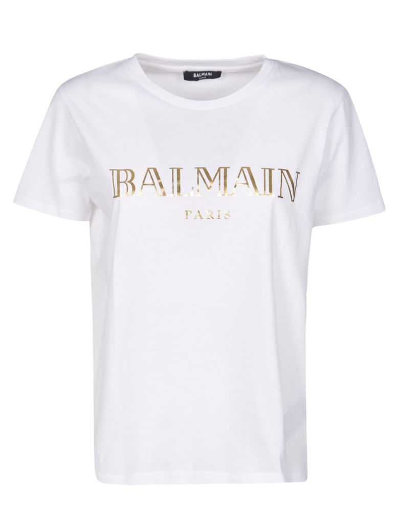 Balmain Short Sleeve T-Shirts | italist, ALWAYS LIKE A SALE