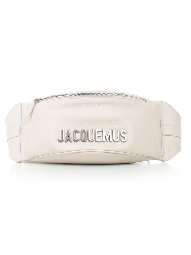 Jacquemus Jacquemus Logo Plaque Belt Bag - Beige Leather - 10851152 ...
