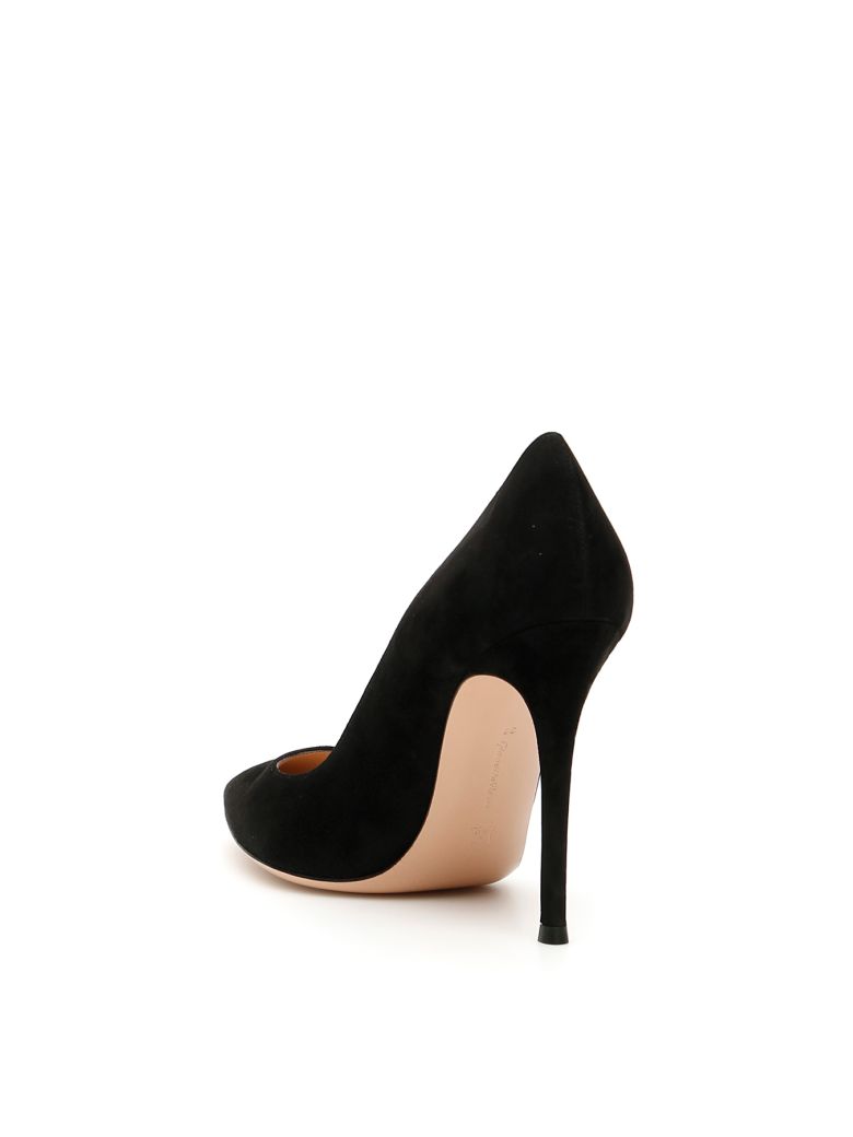 GIANVITO ROSSI SUEDE GIANVITO 105 PUMPS,11152119
