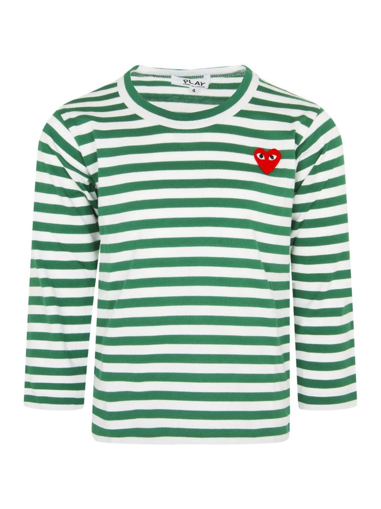 comme des garcons long sleeve polo