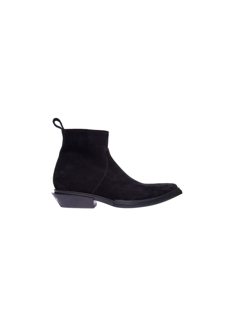 BALENCIAGA BOOTIE SANTIAG SUEDE,11059129