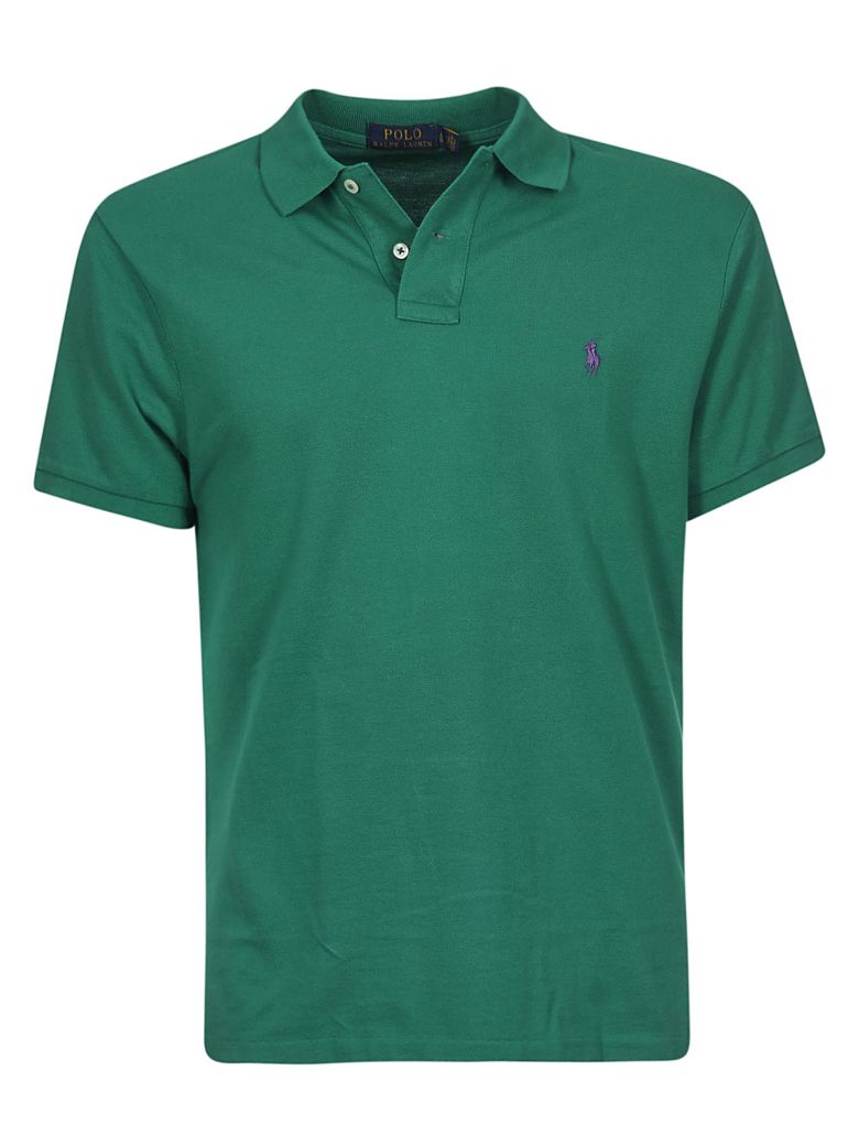 Ralph Lauren Ralph Lauren Signature Logo Polo Shirt - Green - 10818899 ...