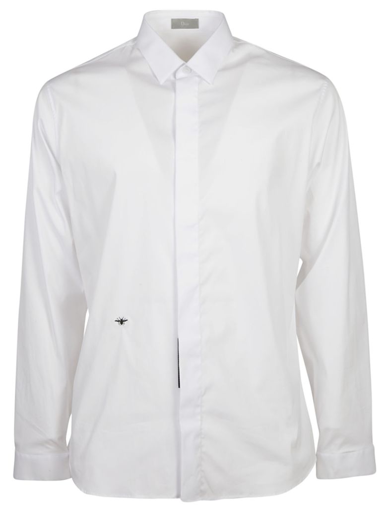 Christian Dior Christian Dior Bee Embroidered Shirt - White - 10811704 ...
