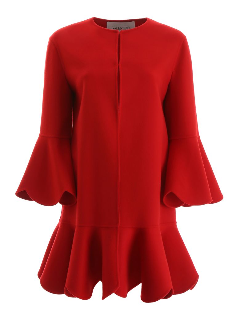VALENTINO SCALLOP CAPE,11002020