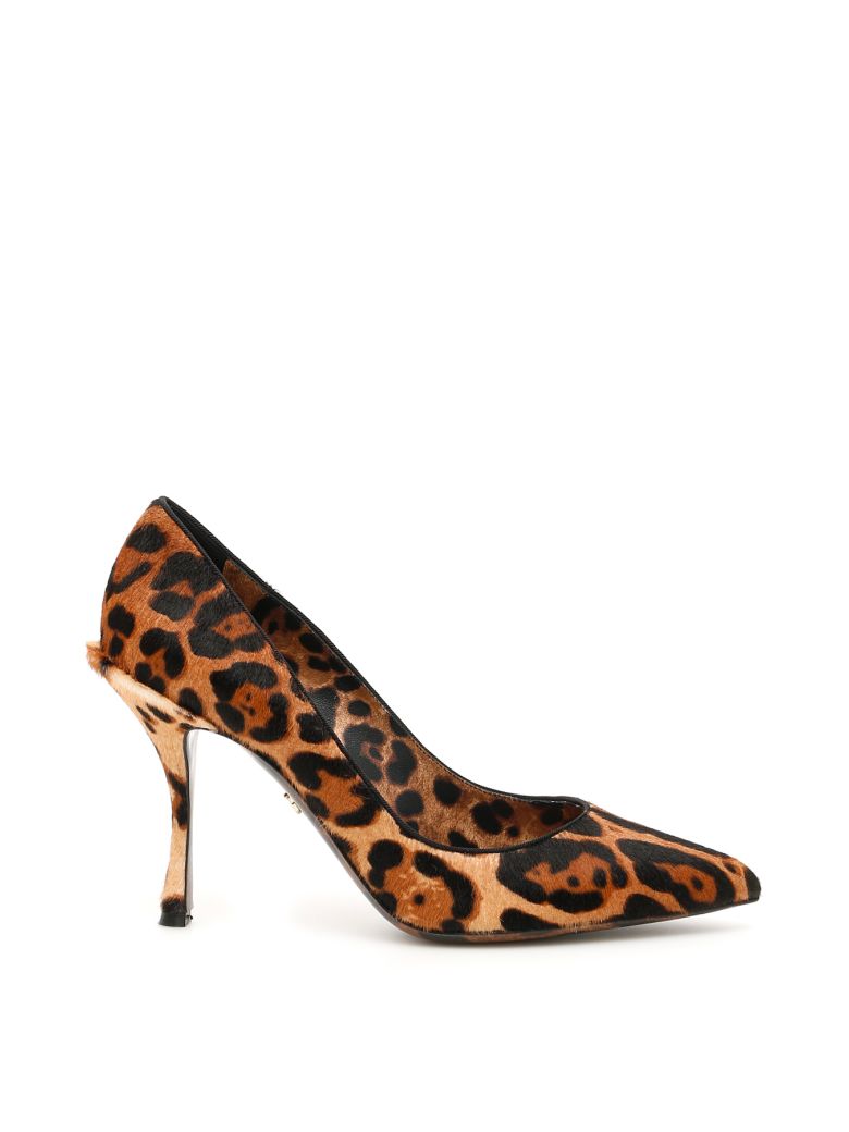 DOLCE & GABBANA ANIMALIER LORY PUMPS,10998867