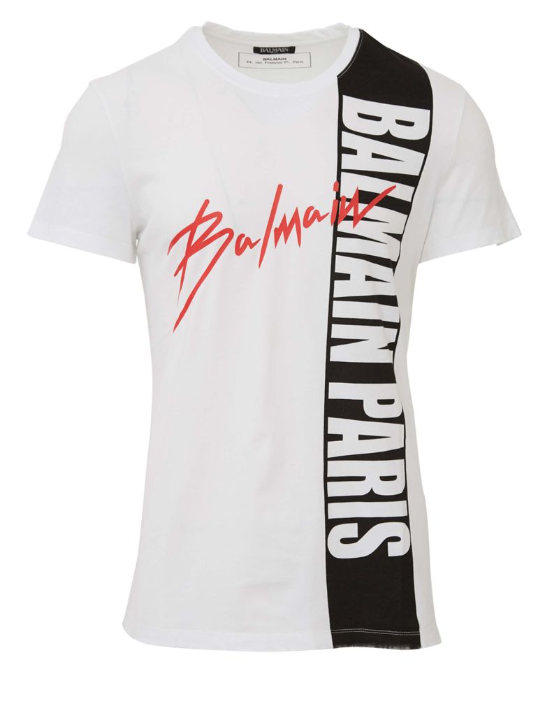 Balmain Balmain Paris T-shirt - White - 10905048 | italist