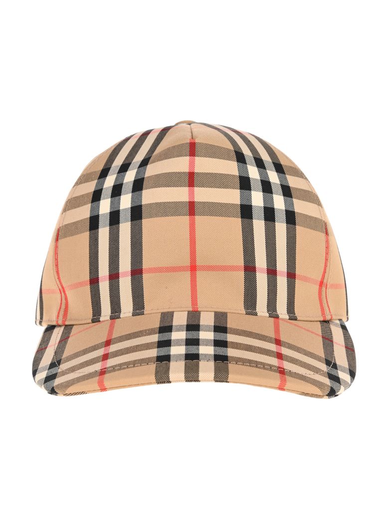 BURBERRY VINTAGE CHECK BASEBALL CAP,11129472