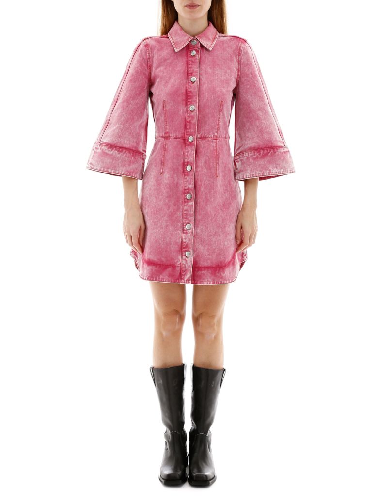 GANNI WASHED DENIM DRESS