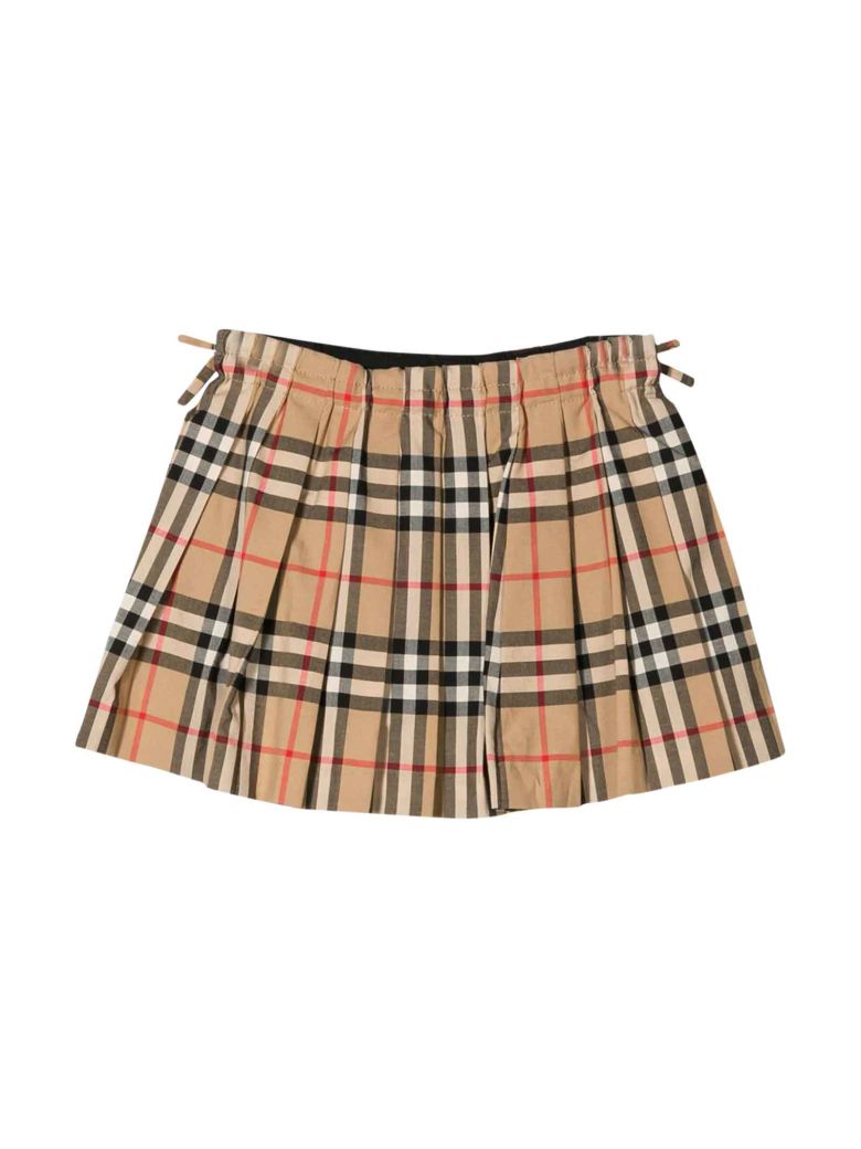 burberry vintage check skirt
