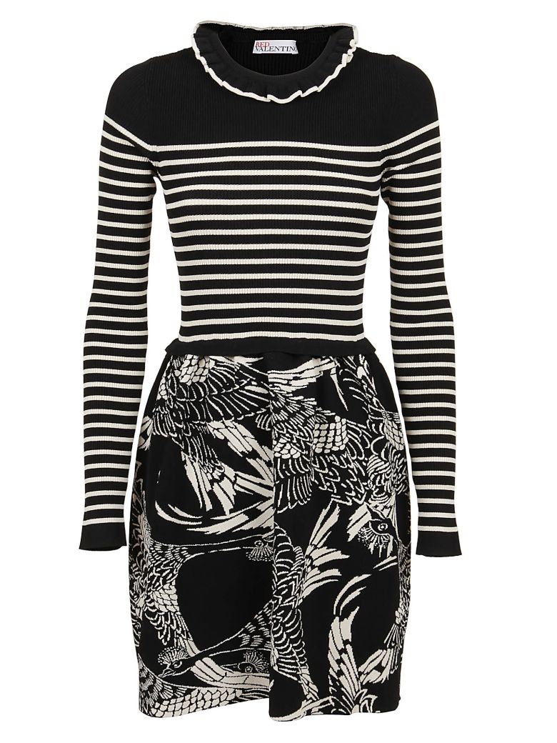 red valentino sweater dress