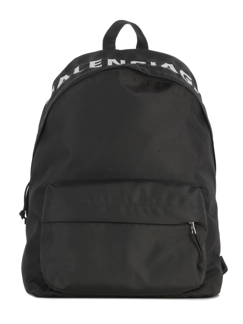 balenciaga backpack white