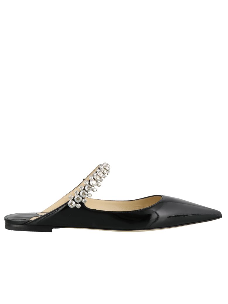 Jimmy Choo Jimmy Choo Bing Flat - Black - 10783354 | italist