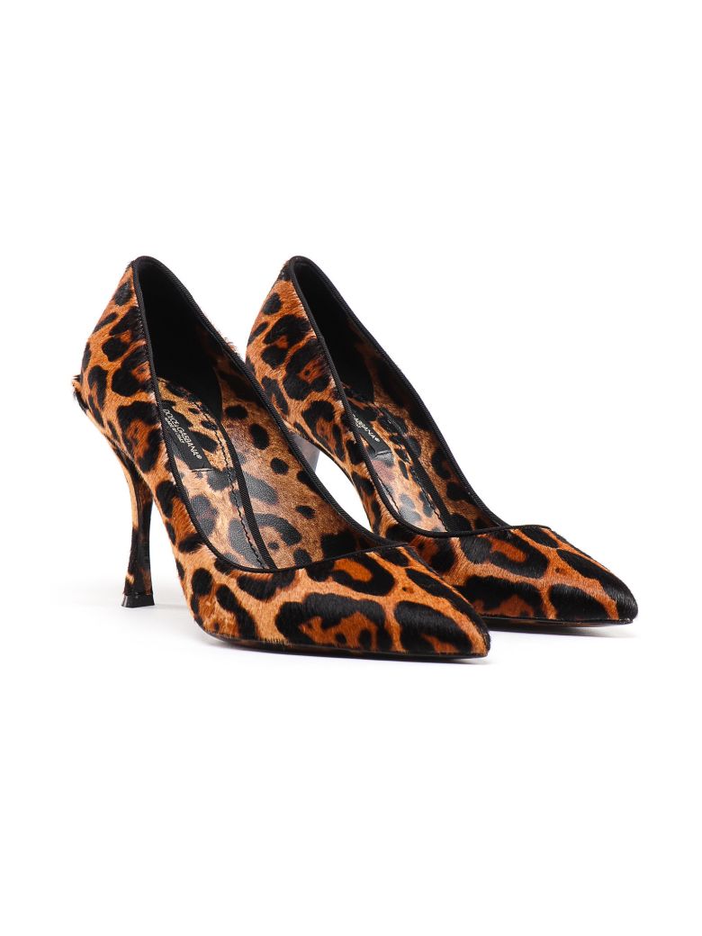 DOLCE & GABBANA PUMP PONY LEO,10992744