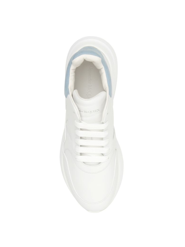 alexander mcqueen sneakers silver back