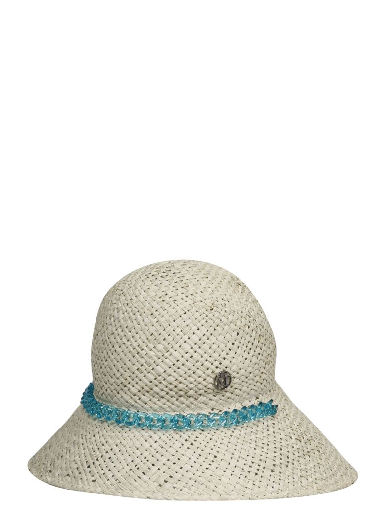 raffia cloche hat