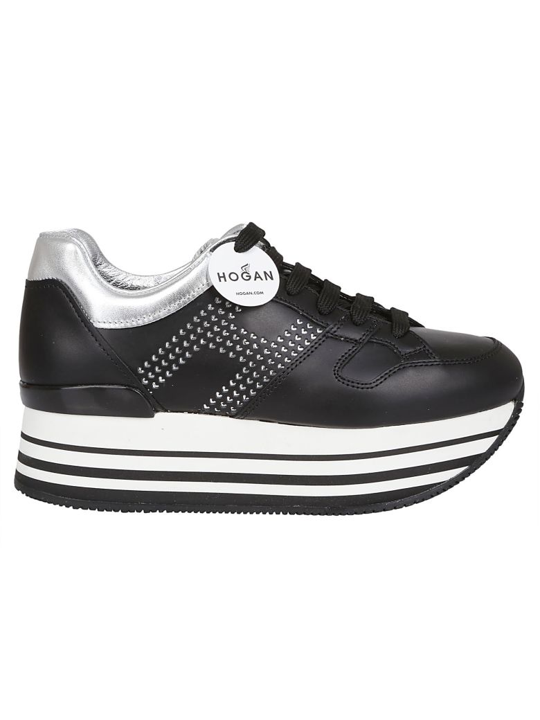 Hogan Hogan Maxi H222 Platform Sneakers - Black - 10888564 | italist