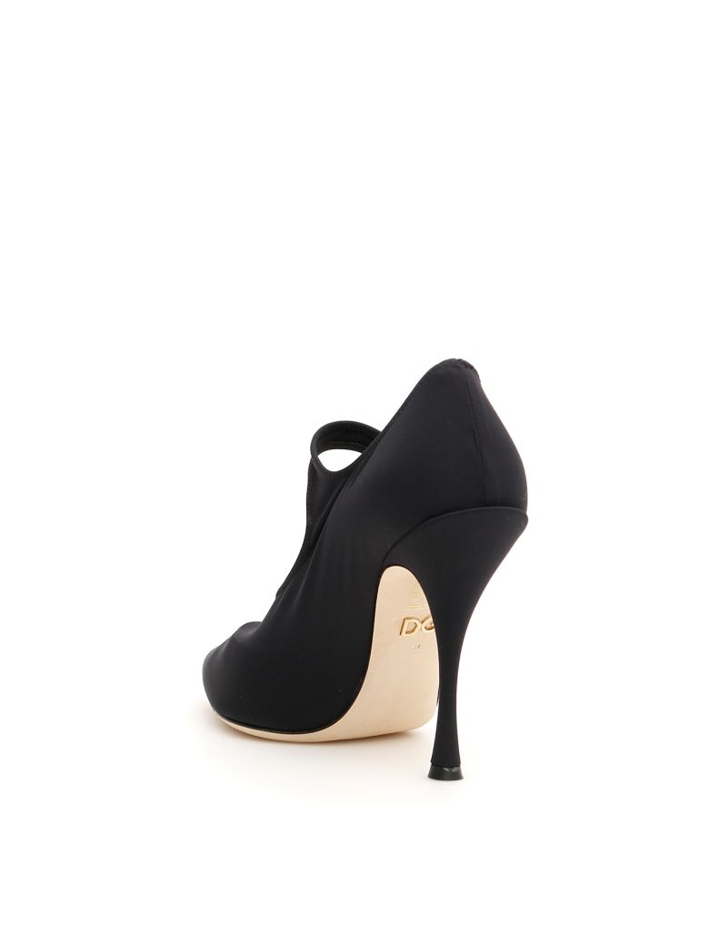 DOLCE & GABBANA STRETCH LORI MARY JANE PUMPS,11161879