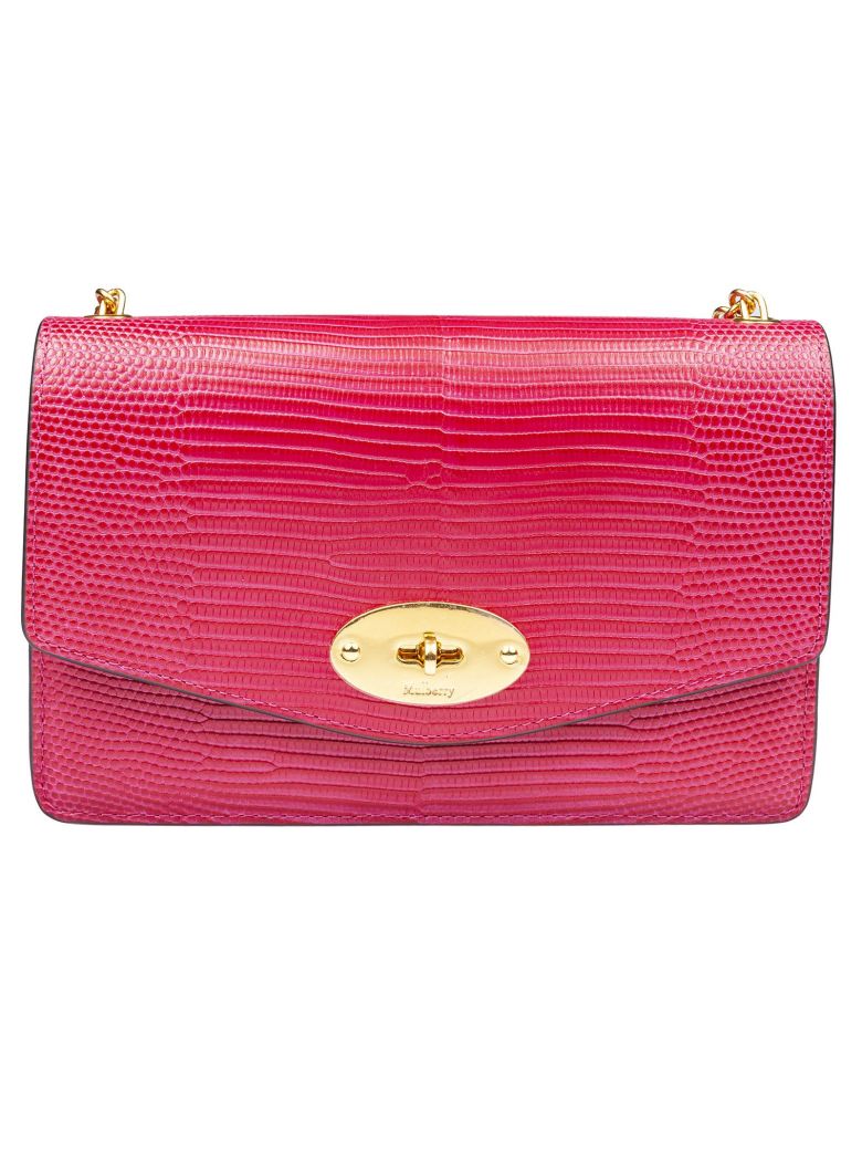 Mulberry Mulberry Darley Small Shoulder Bag - Deep pink - 10757014 ...