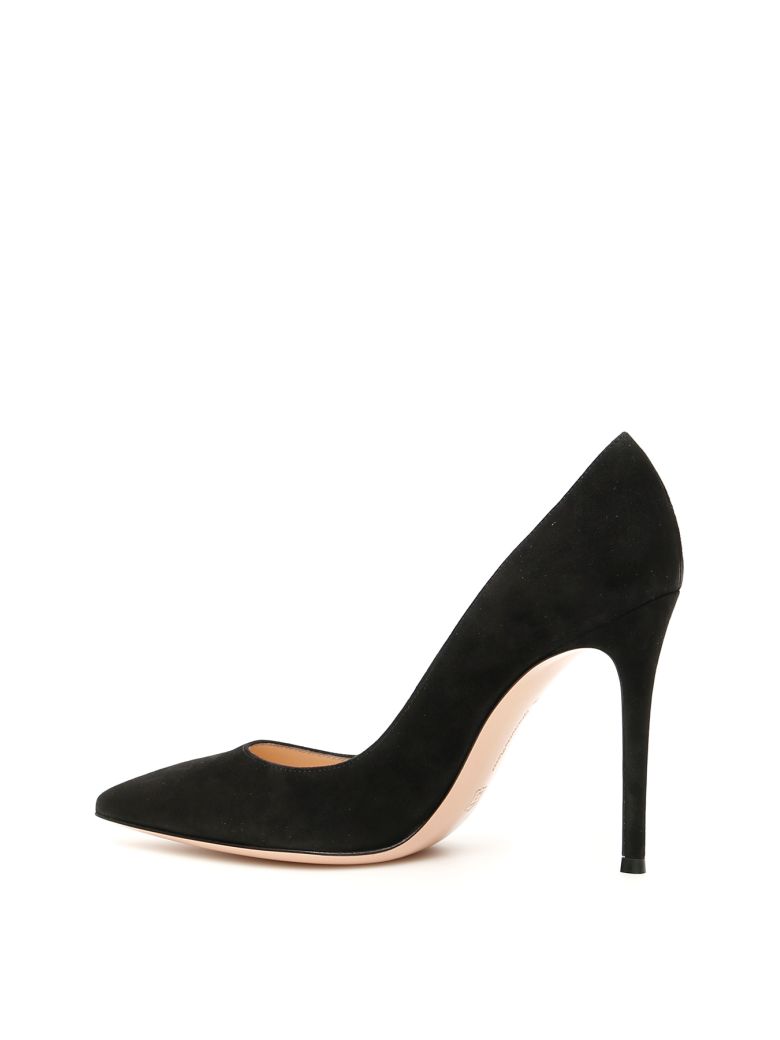 GIANVITO ROSSI SUEDE GIANVITO 105 PUMPS,11152119