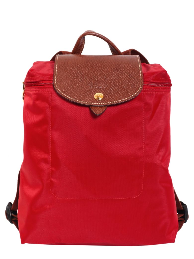 Longchamp Longchamp Le Pliage Backpack - ROSSO - 10807473 | italist
