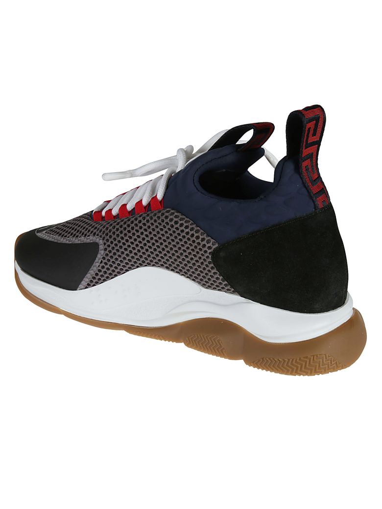 VERSACE MESH PANEL SNEAKERS,11004355