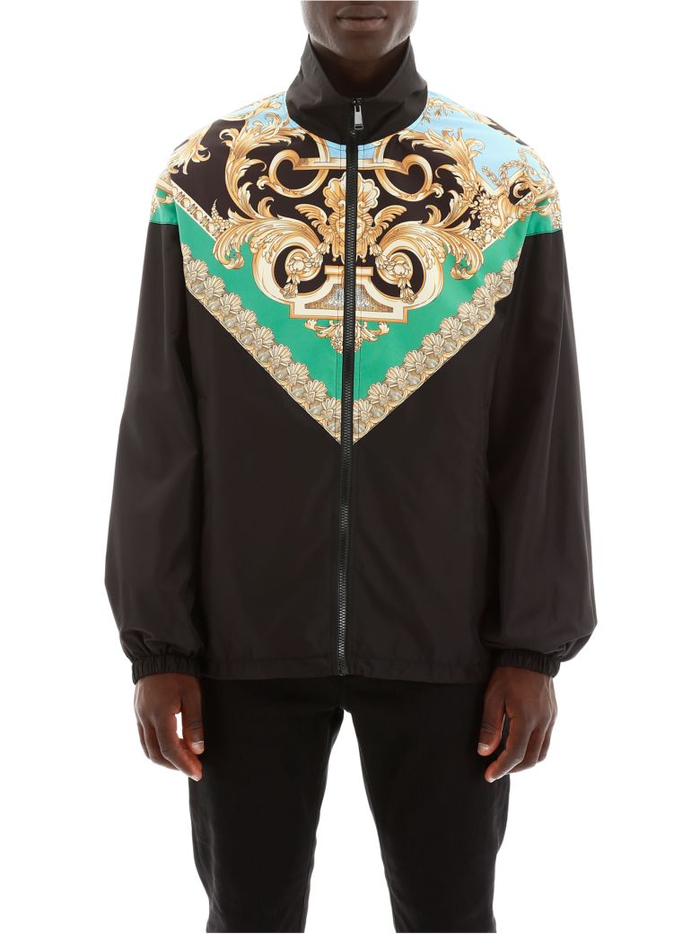 VERSACE BAROCCO PRINT JACKET,10987987