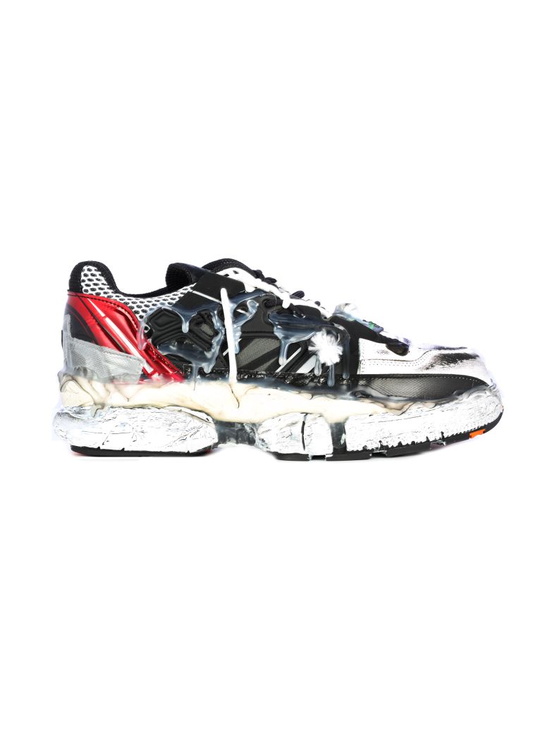 MAISON MARGIELA FUSION LOW TOP MIX FABRIC,11162313