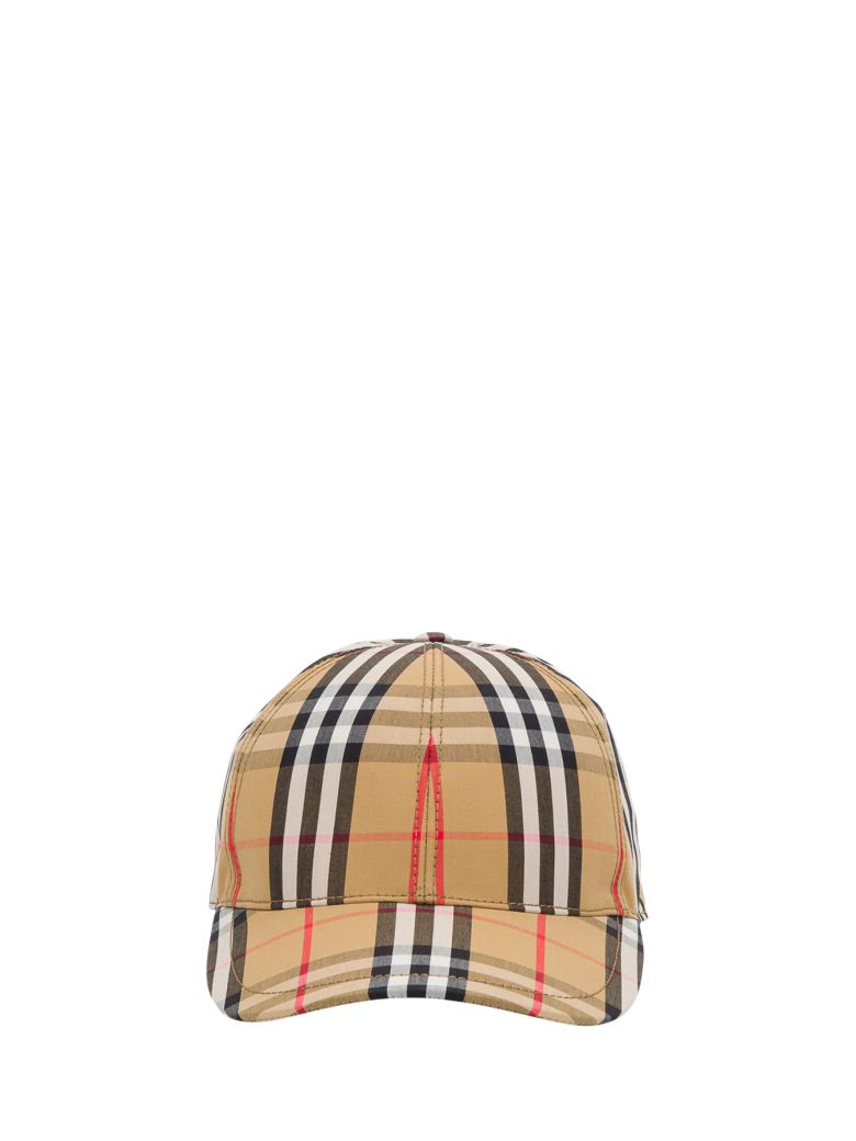 BURBERRY VIINTAGTE CHECK BASBEALL CAP,11144679