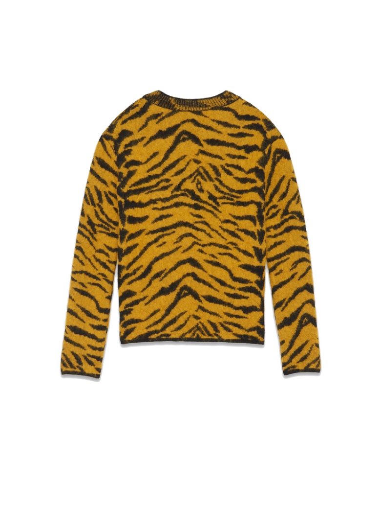 SAINT LAURENT JACQUARD TIGER,11029714