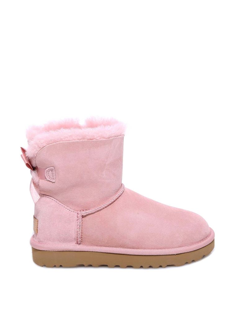 satin bow ugg boots