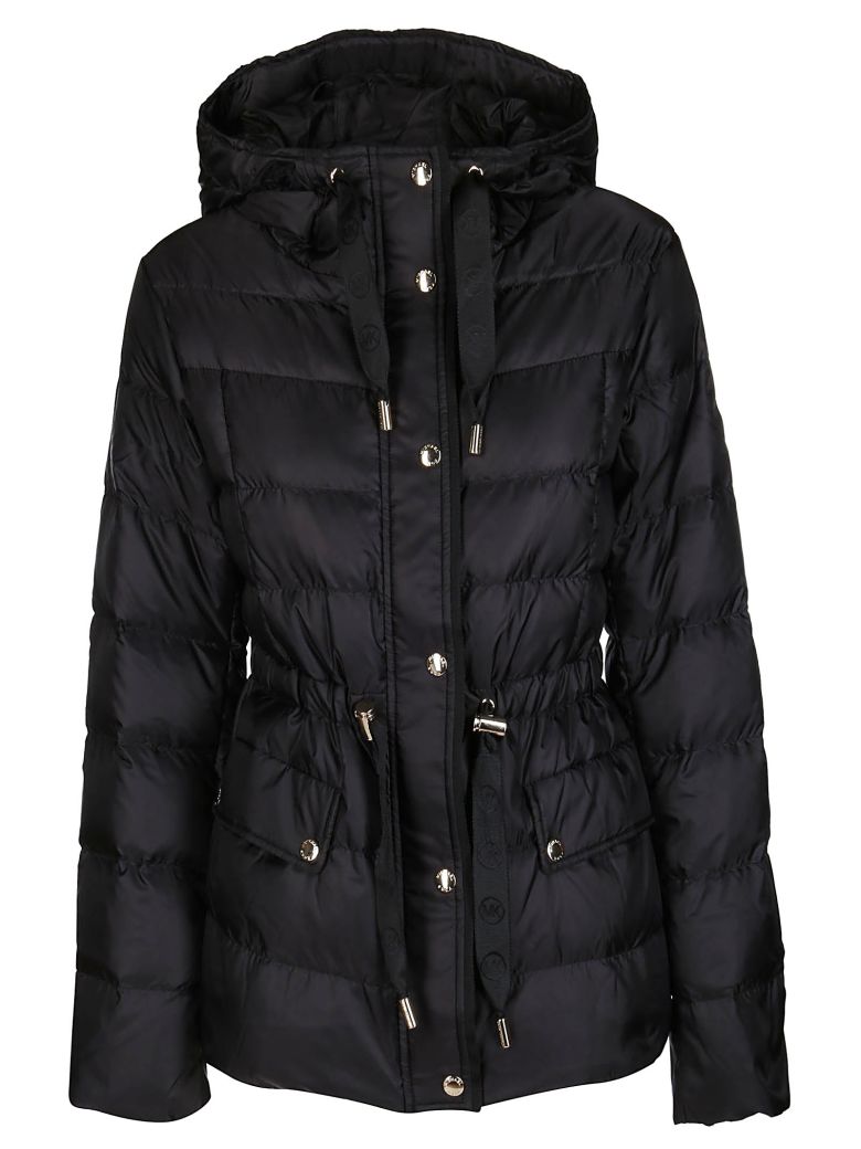 michael kors black down coat